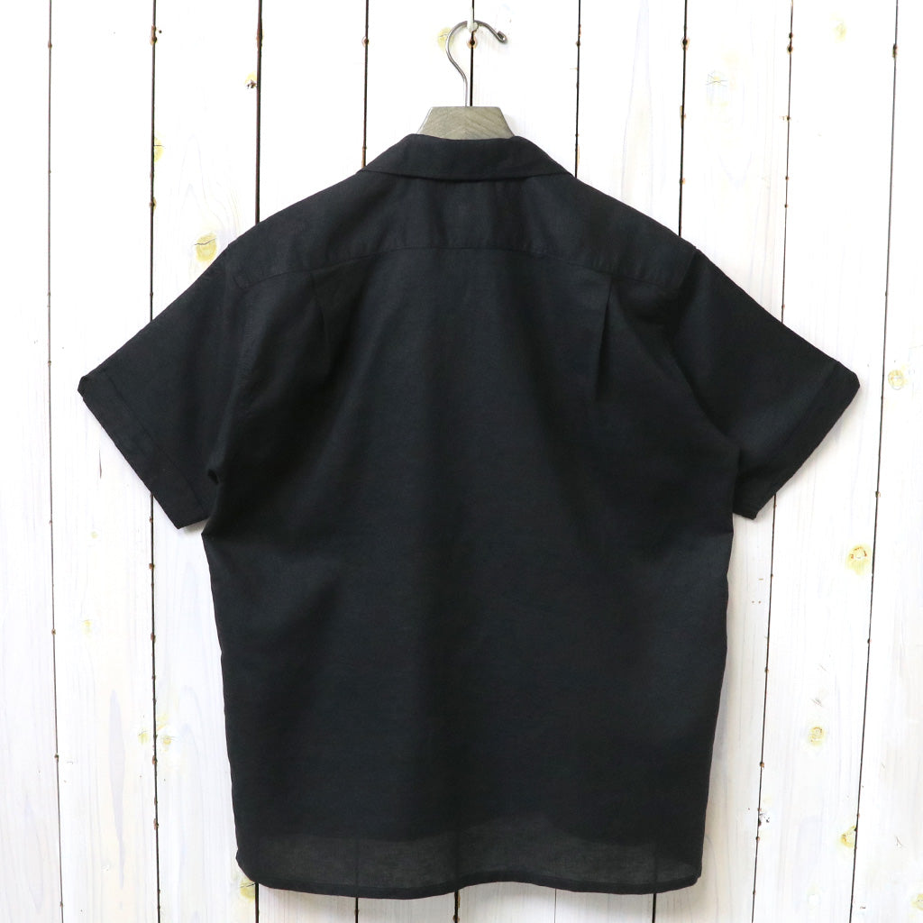 ENGINEERED GARMENTS『Camp Shirt-Handkerchief Linen』(Black)