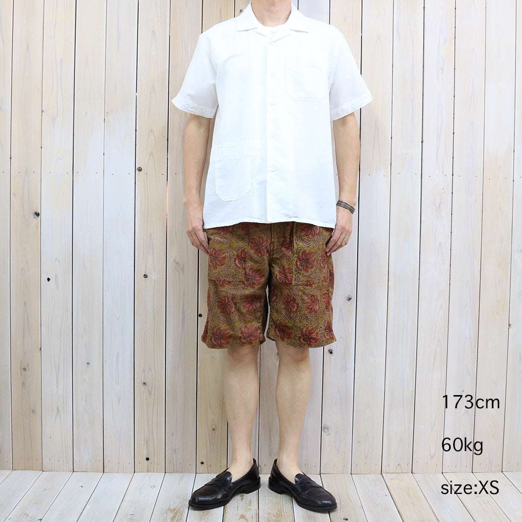ENGINEERED GARMENTS『Camp Shirt-Handkerchief Linen』(White)