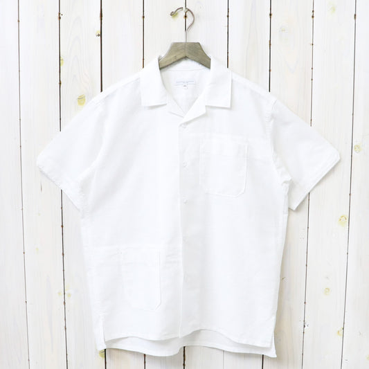 ENGINEERED GARMENTS『Camp Shirt-Handkerchief Linen』(White)