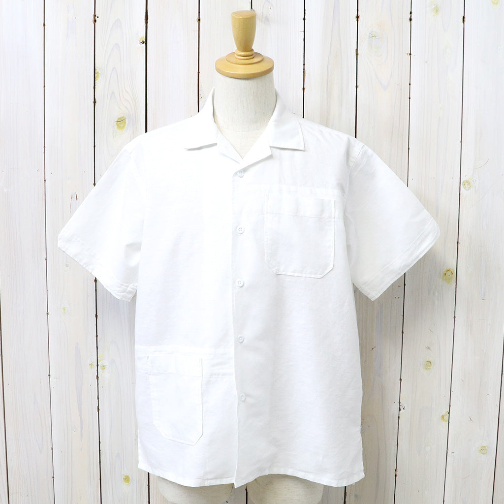 ENGINEERED GARMENTS『Camp Shirt-Handkerchief Linen』(White)