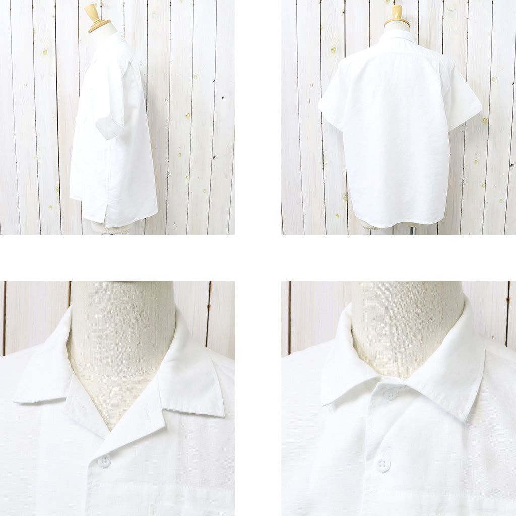 ENGINEERED GARMENTS『Camp Shirt-Handkerchief Linen』(White)