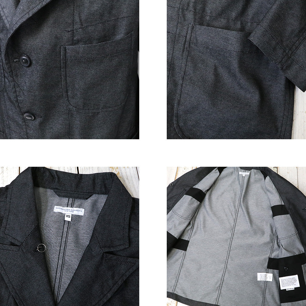 ENGINEERED GARMENTS『Bedford Jacket-CP Denim 』(Black)