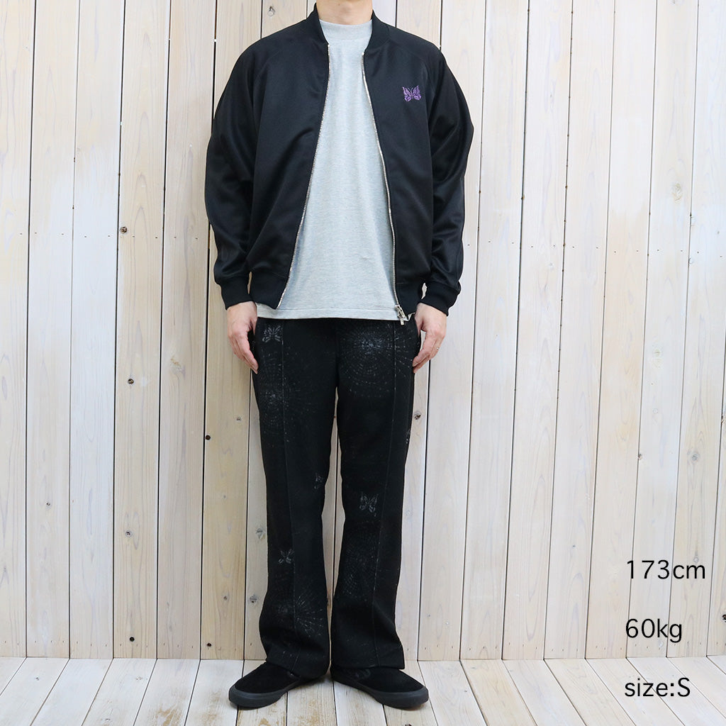 Needles『Dolman Sleeve Track Jacket-Poly Smooth』(Black)