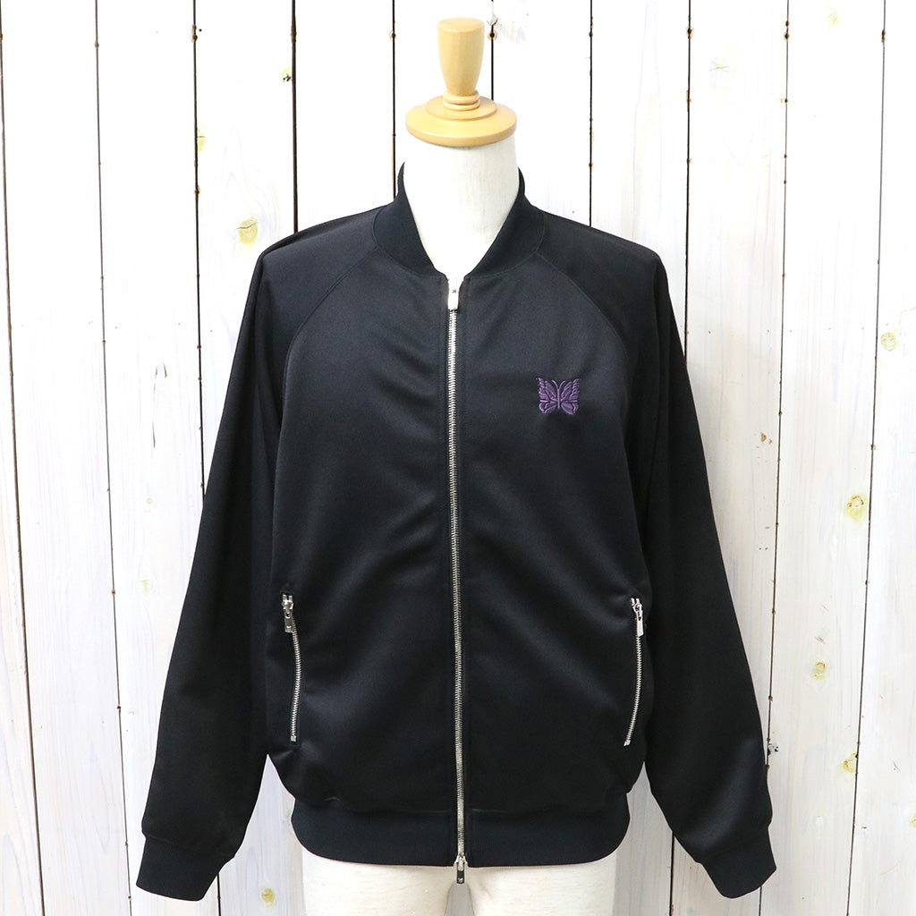 Needles『Dolman Sleeve Track Jacket-Poly Smooth』(Black)