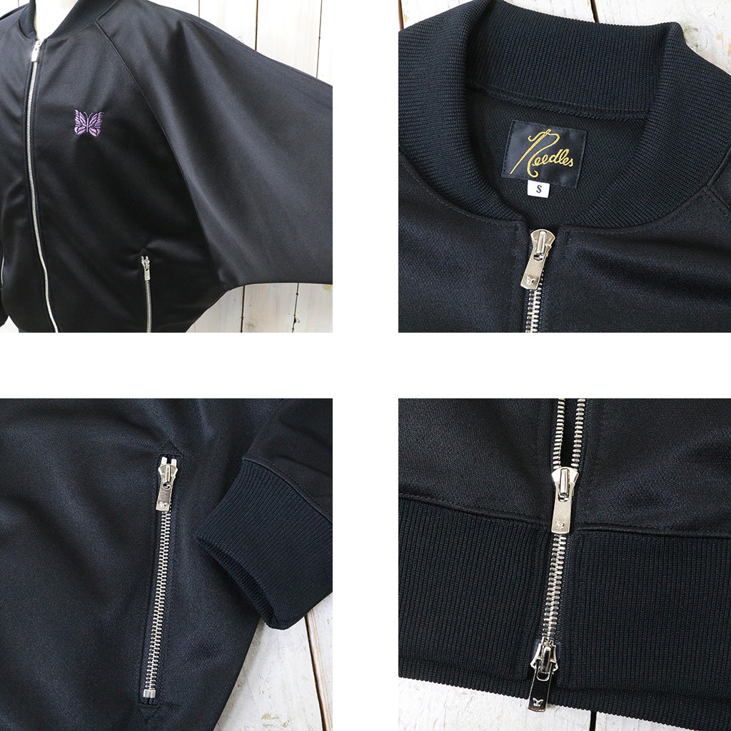 Needles『Dolman Sleeve Track Jacket-Poly Smooth』(Black)