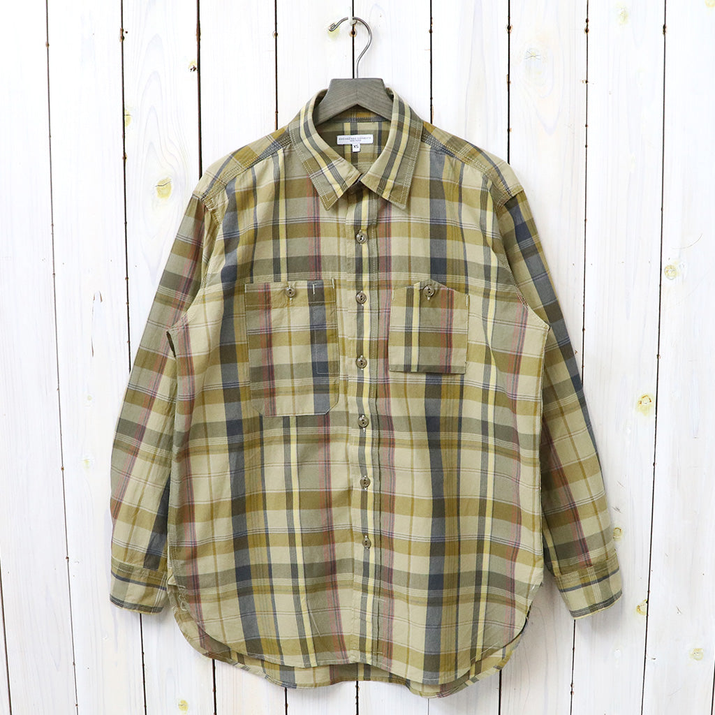 ENGINEERED GARMENTS『Work Shirt-Cotton Madras Plaid』