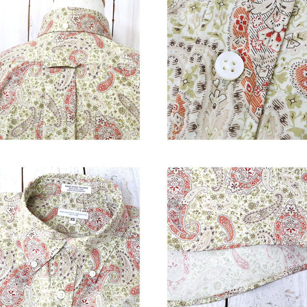 ENGINEERED GARMENTS『Popover BD Shirt-Cotton Paisley Print』