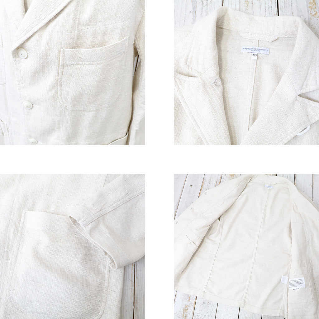 ENGINEERED GARMENTS『Bedford Jacket-CL Java Cloth』(Natural)