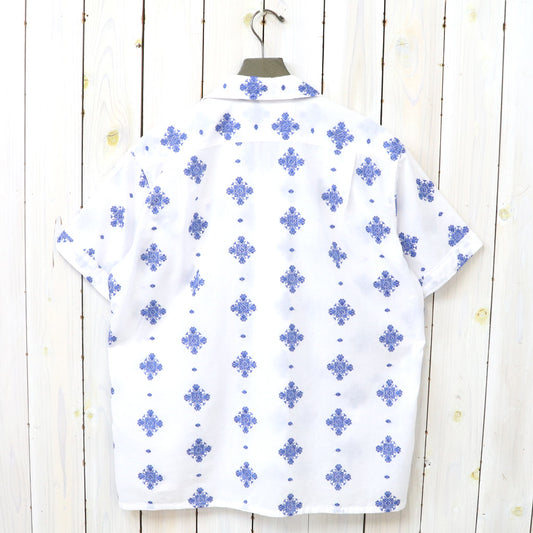 ENGINEERED GARMENTS『Camp Shirt-CP Crest Embroidery Sheeting』