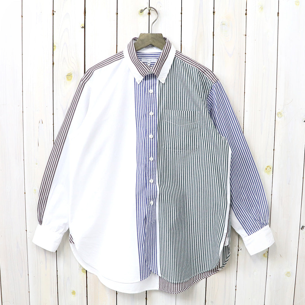 ENGINEERED GARMENTS『19 Century BD Shirt-Color Cotton Block Stripe』