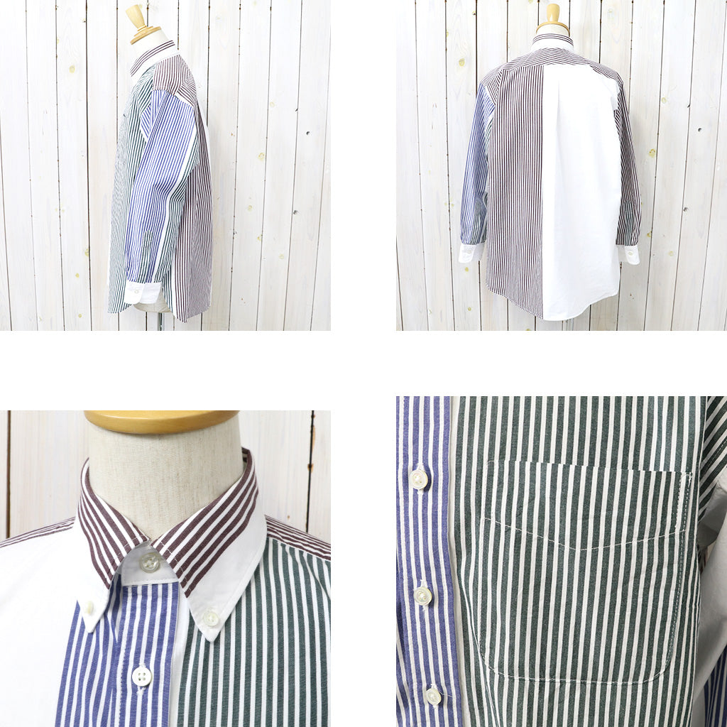 ENGINEERED GARMENTS『19 Century BD Shirt-Color Cotton Block Stripe』