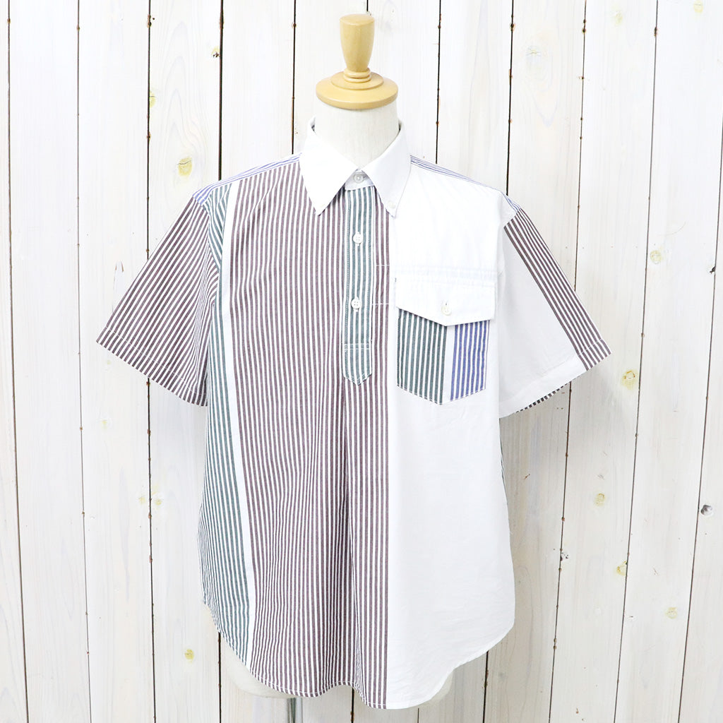 ENGINEERED GARMENTS『Popover BD Shirt-Color Cotton Block Stripe』