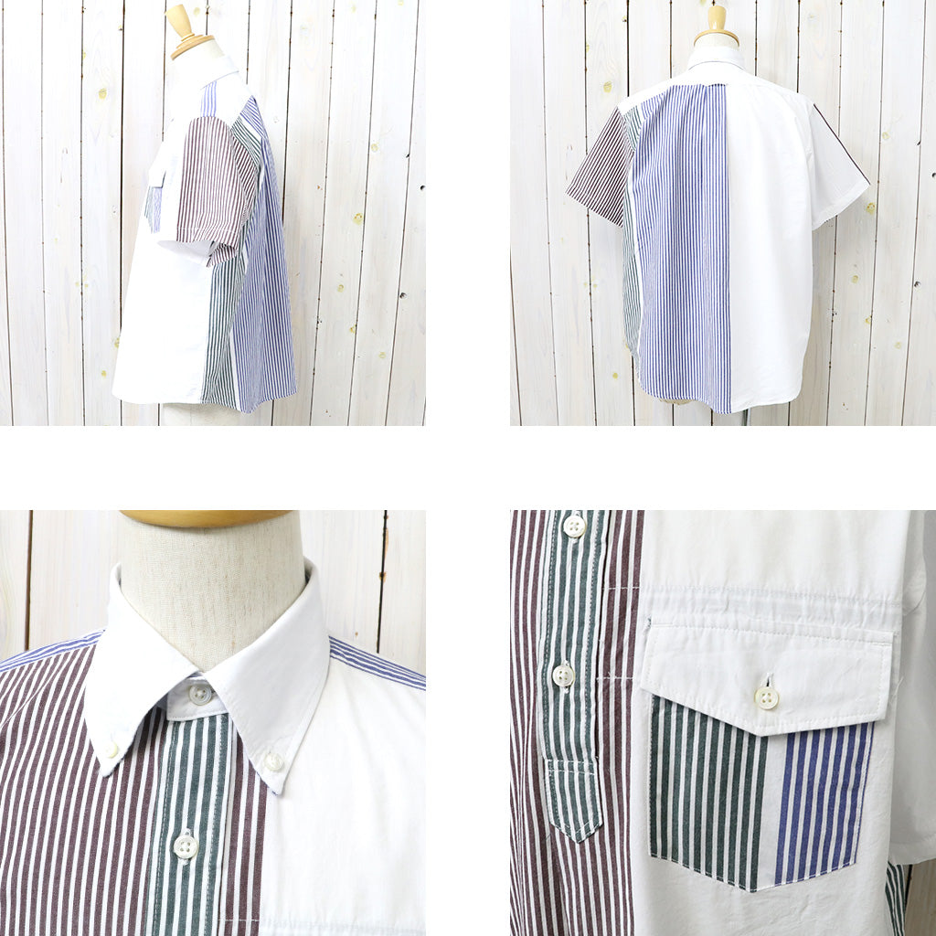 ENGINEERED GARMENTS『Popover BD Shirt-Color Cotton Block Stripe』