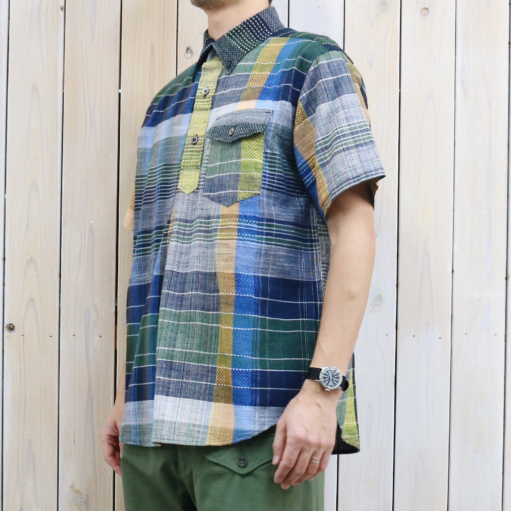 ENGINEERED GARMENTS『Popover BD Shirt-Madras Dobby Jacquard』