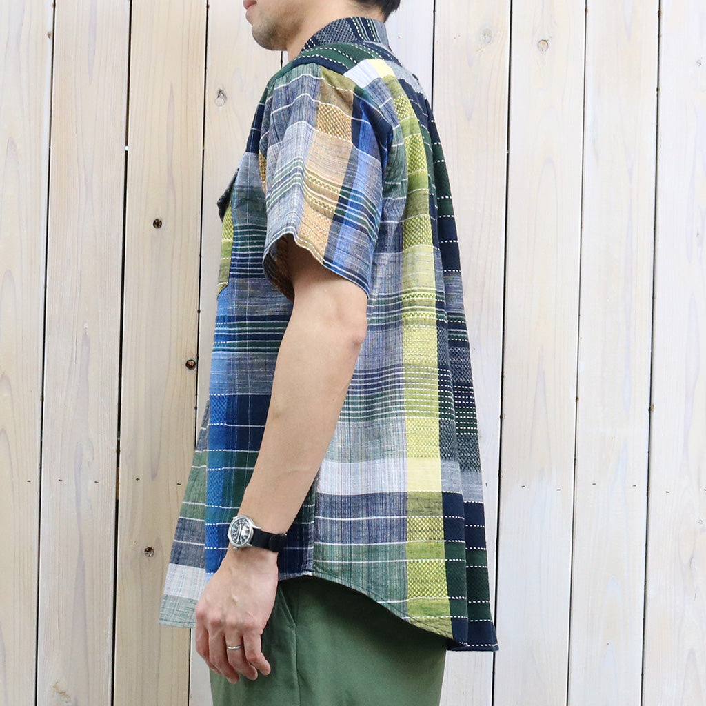 ENGINEERED GARMENTS『Popover BD Shirt-Madras Dobby Jacquard』