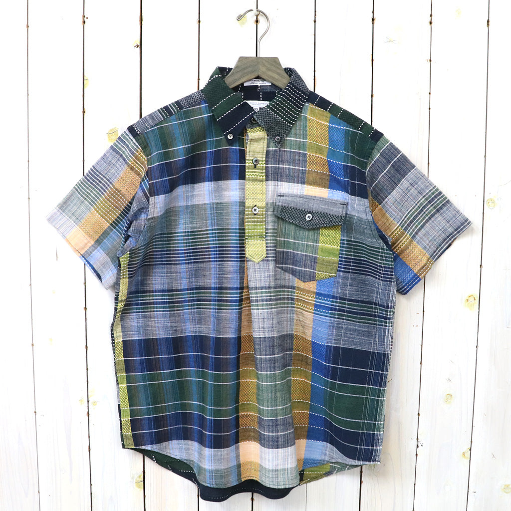 ENGINEERED GARMENTS『Popover BD Shirt-Madras Dobby Jacquard』