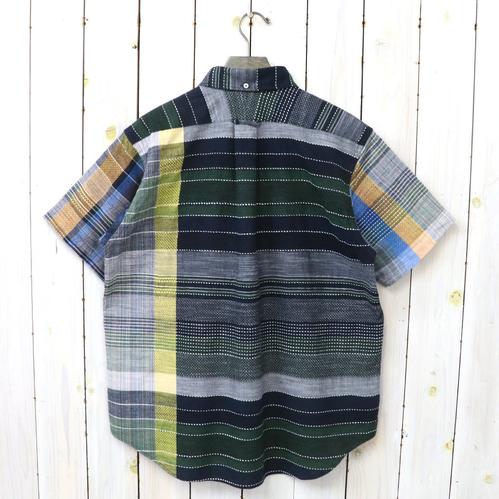 ENGINEERED GARMENTS『Popover BD Shirt-Madras Dobby Jacquard』