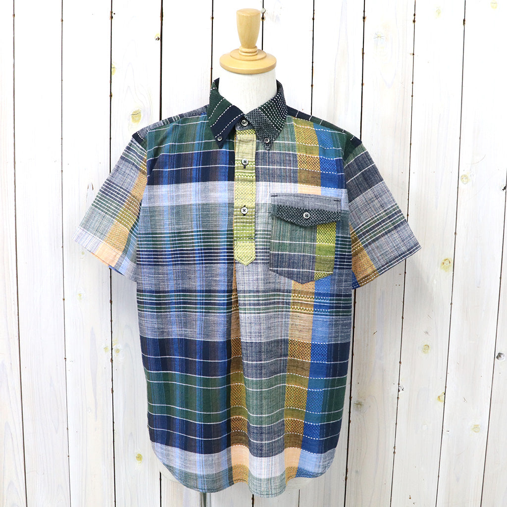 ENGINEERED GARMENTS『Popover BD Shirt-Madras Dobby Jacquard』