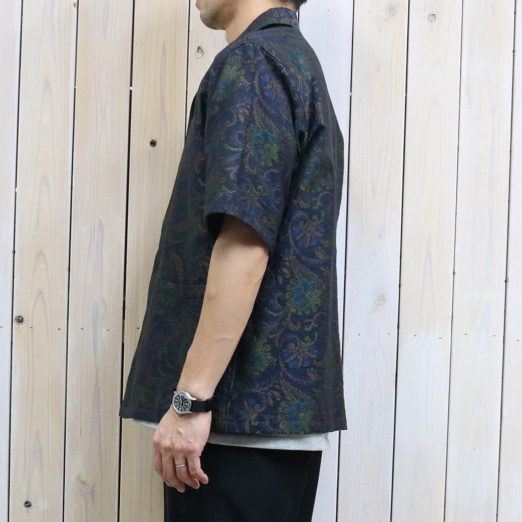 Needles : Cabana Shirt-Paisley Jacquard (Navy)