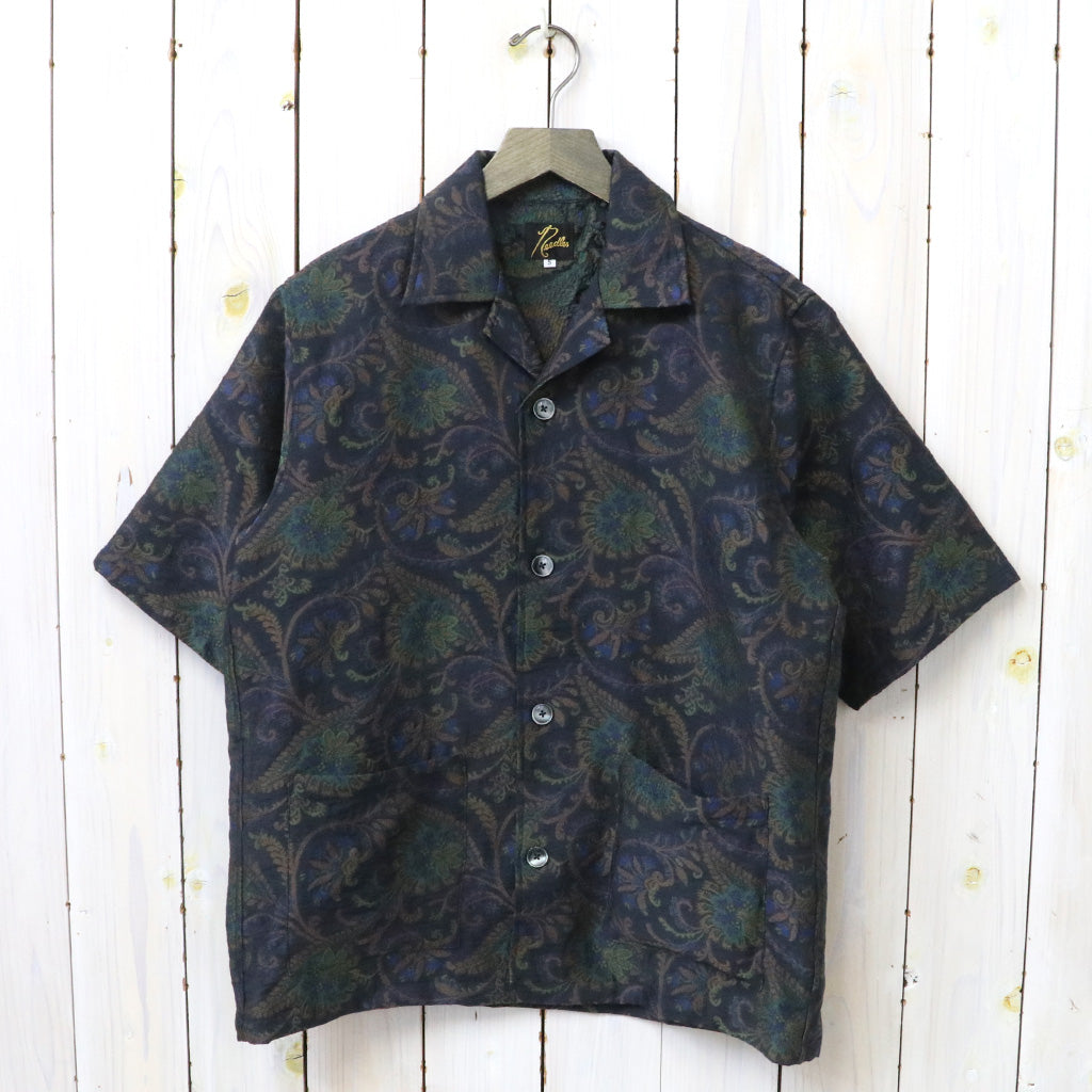 Needles (ニードルズ) : Cabana Shirt-Paisley Jacquard (Navy
