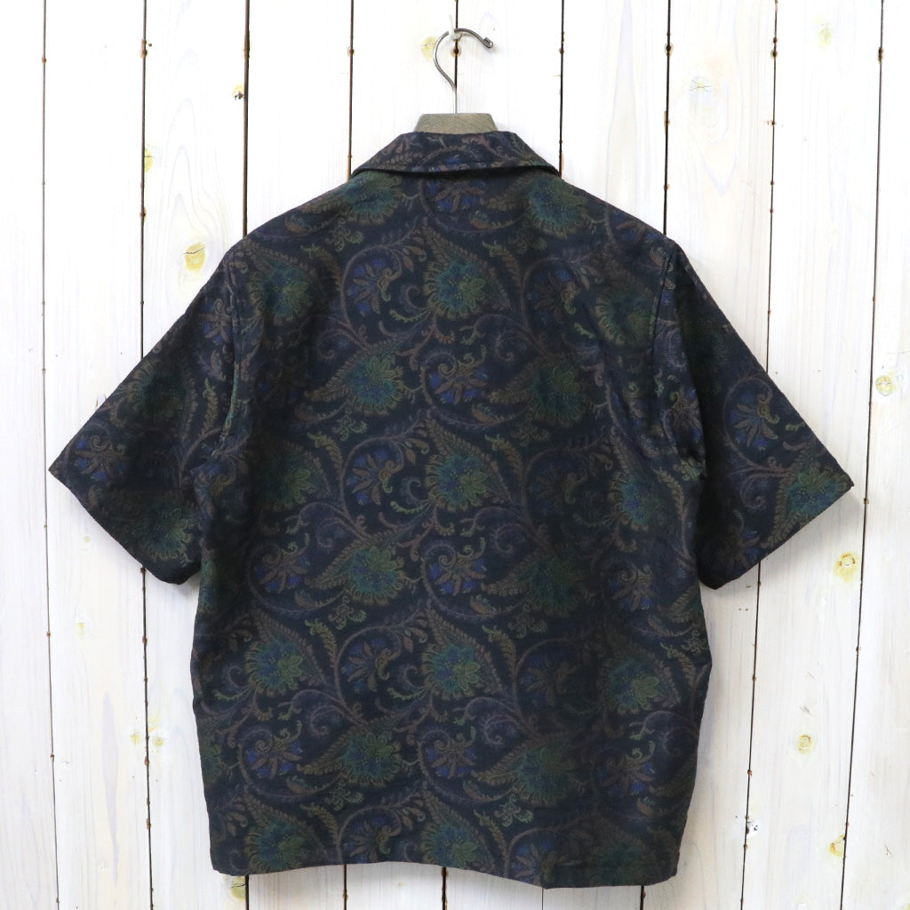 Needles『Cabana Shirt-Paisley Jacquard』(Navy)