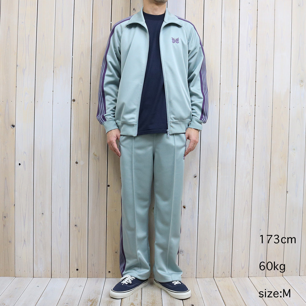 Needles (ニードルズ) : Track Jacket-Poly Smooth (Sax) – Reggieshop