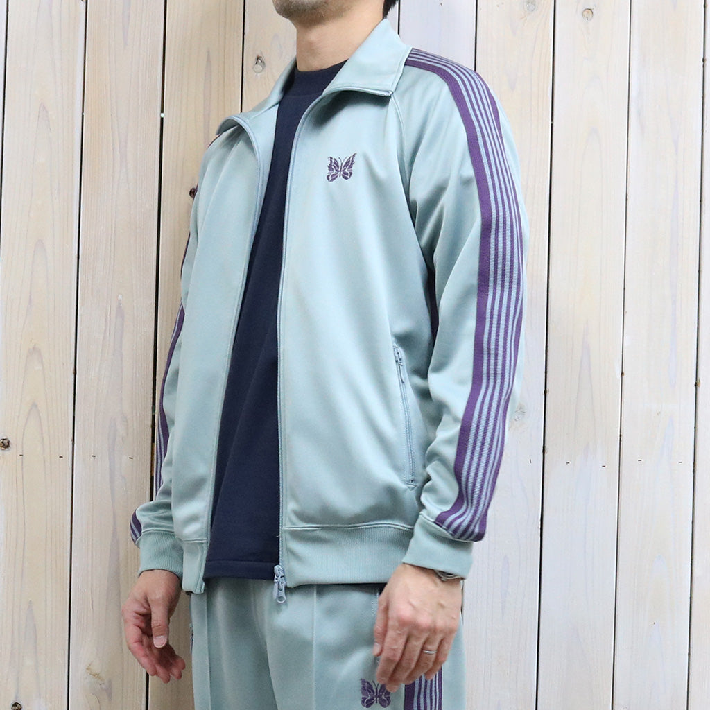 Needles (ニードルズ) : Track Jacket-Poly Smooth (Sax) – Reggieshop
