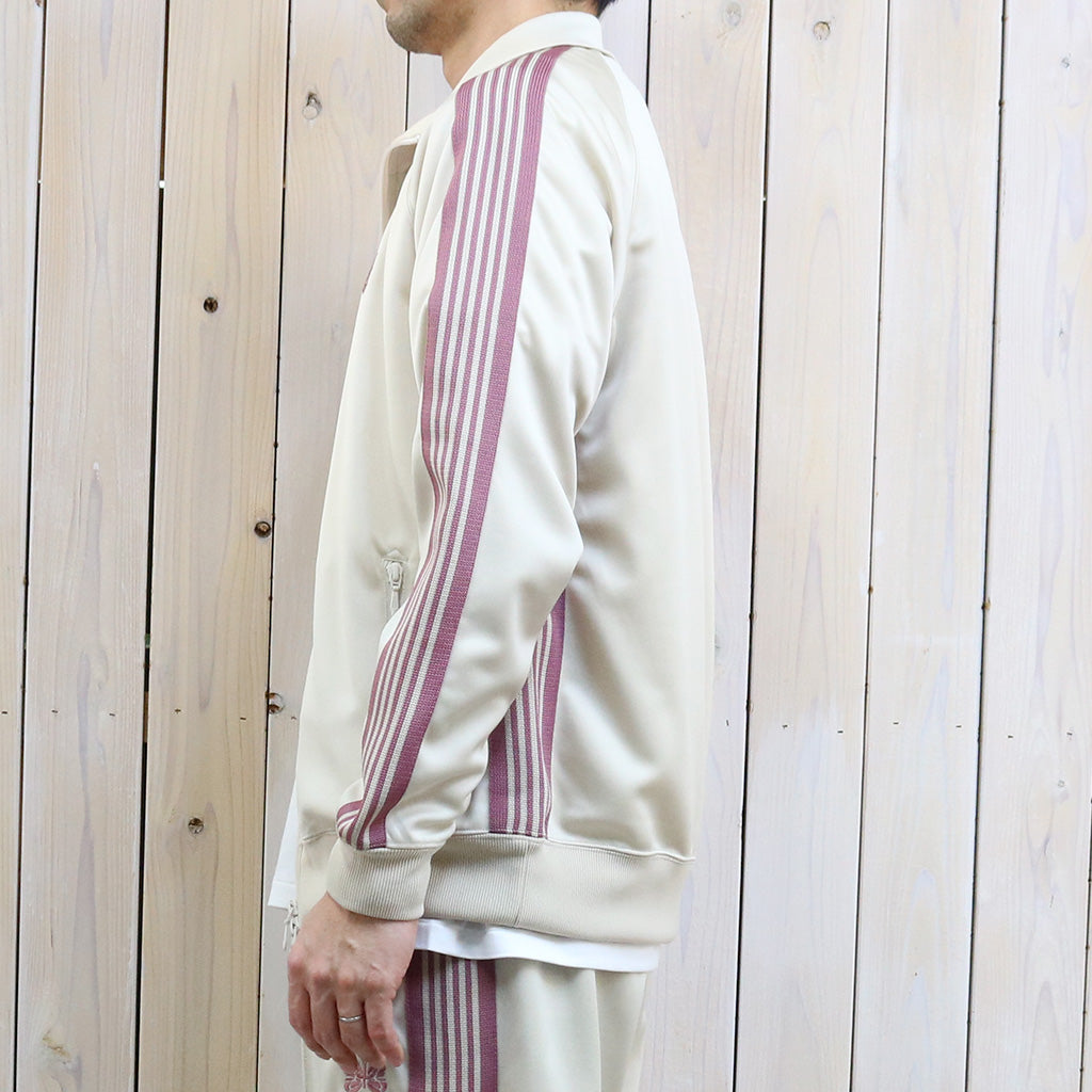Needles : Track Jacket-Poly Smooth (Ivory)