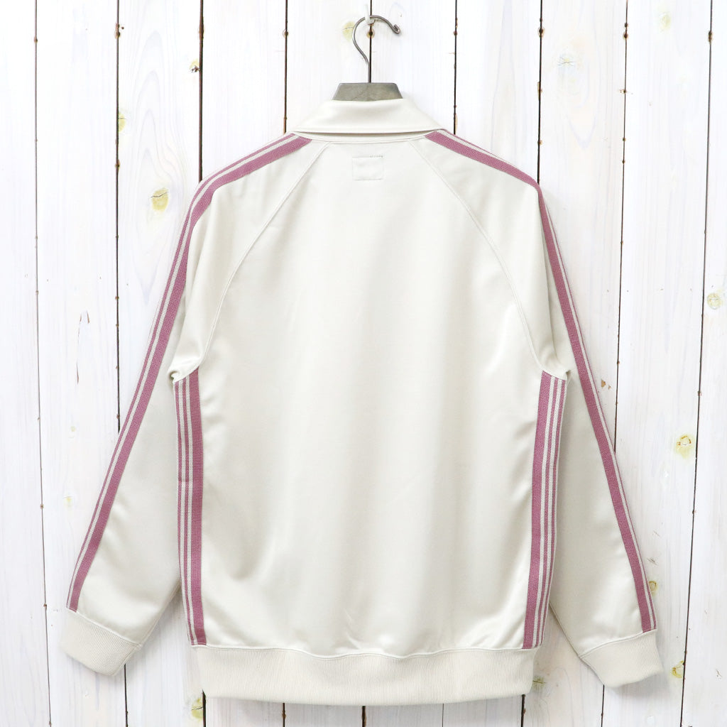 Needles : Track Jacket-Poly Smooth (Ivory)