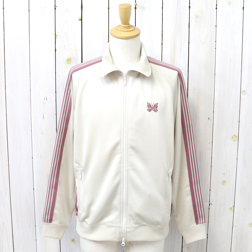 Needles : Track Jacket-Poly Smooth (Ivory)