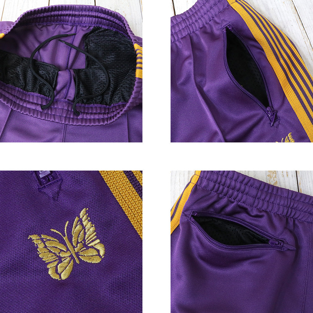 Needles『Track Pant-Poly Smooth』(Purple)