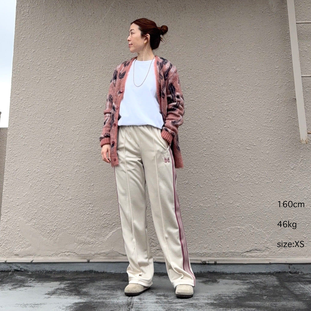 Needles『Track Pant-Poly Smooth』(Ivory)