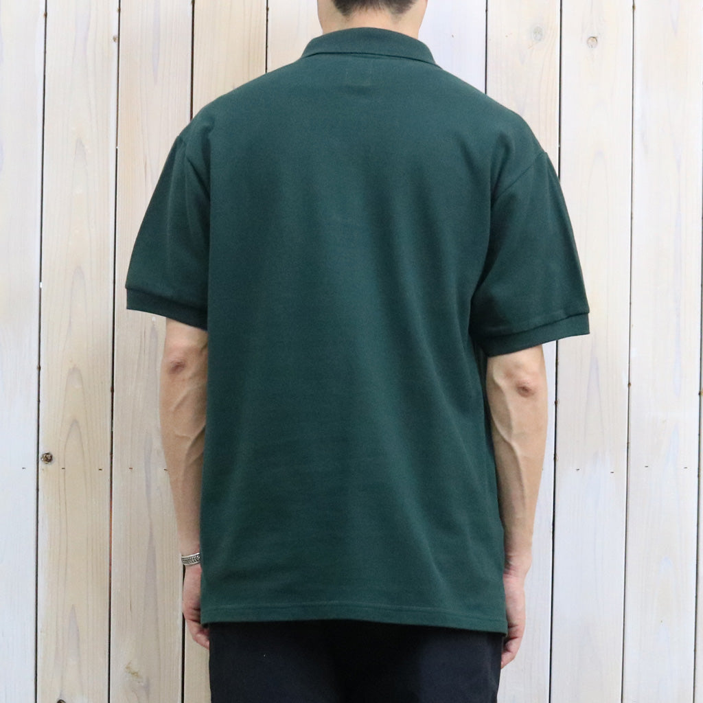 SOUTH2 WEST8 : S/S Polo Shirt-Cotton Pique (Green)