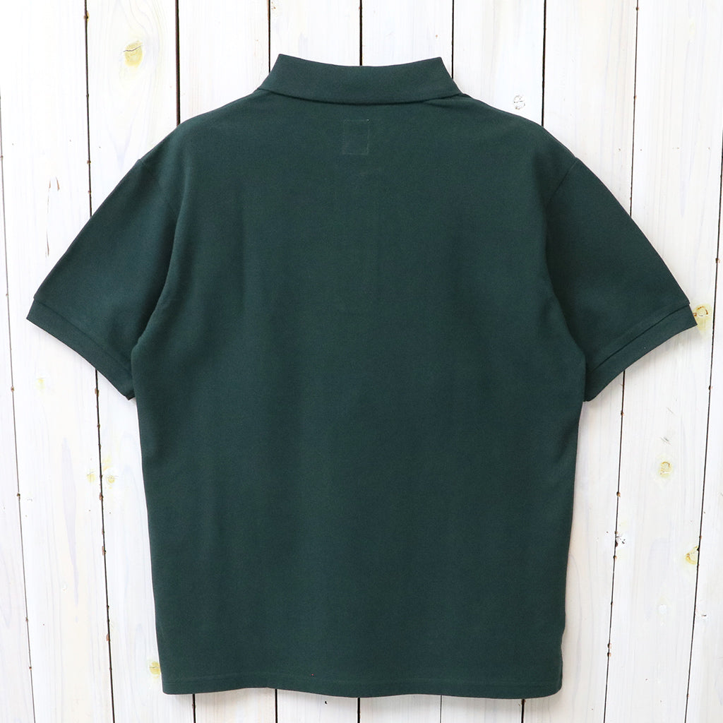 SOUTH2 WEST8 : S/S Polo Shirt-Cotton Pique (Green)