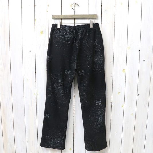 Needles『Track Pant-Pile Jacquard/Spider Web』(Black)