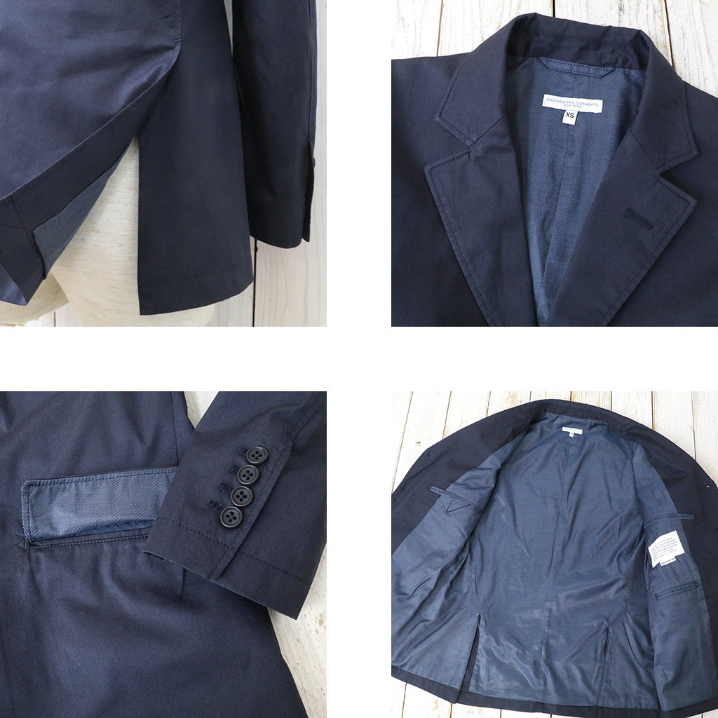 ENGINEERED GARMENTS : Andover Jacket-High Count Twill (Dk.Navy)