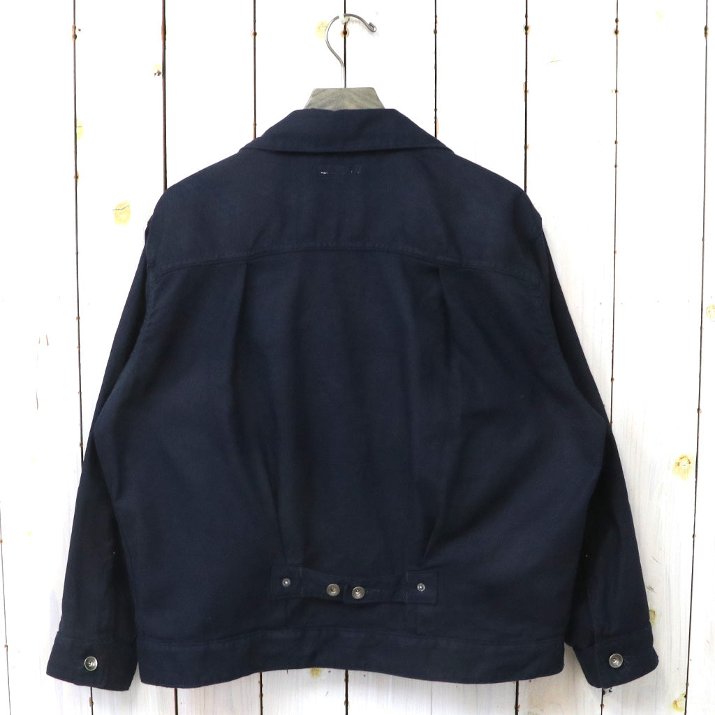 ENGINEERED GARMENTS『Trucker Jacket-CL Java Cloth』(Dk.Navy)