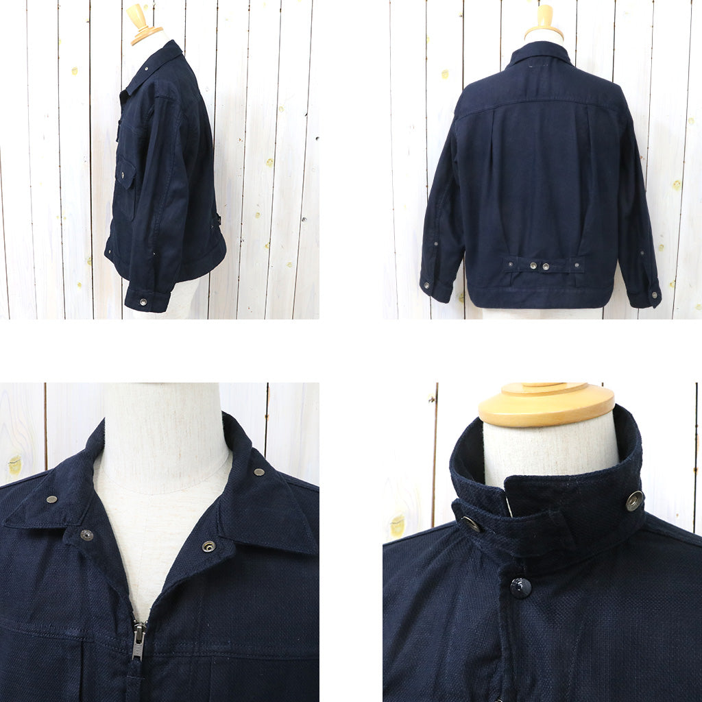 ENGINEERED GARMENTS『Trucker Jacket-CL Java Cloth』(Dk.Navy)