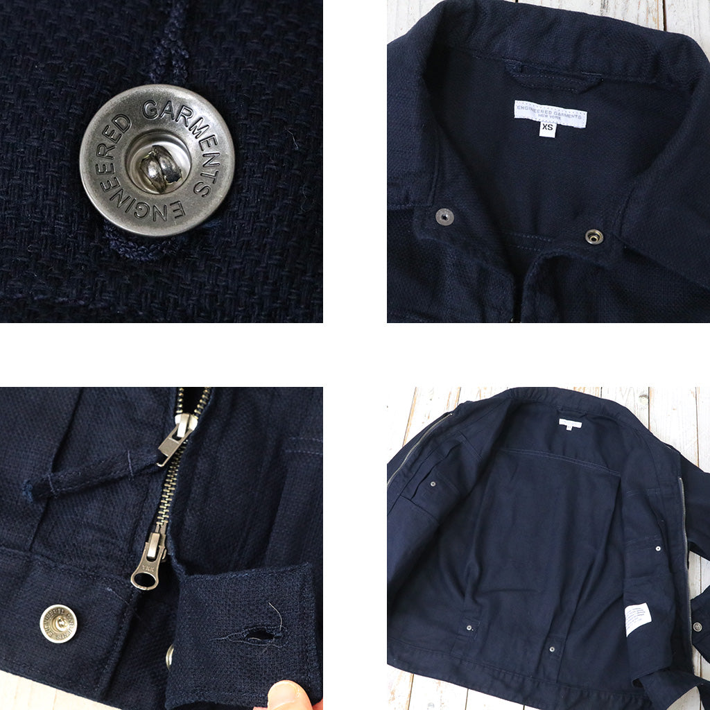 ENGINEERED GARMENTS『Trucker Jacket-CL Java Cloth』(Dk.Navy)