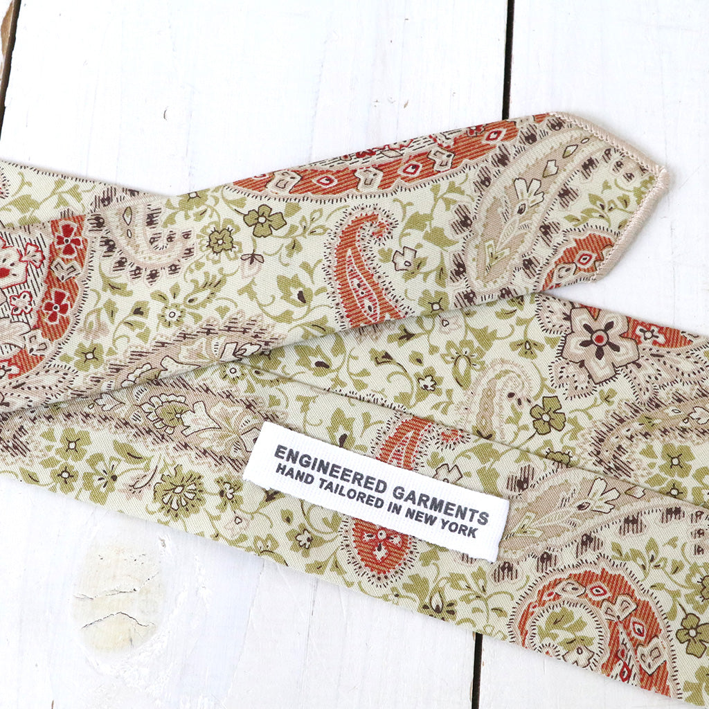 ENGINEERED GARMENTS『Neck Tie-Cotton Paisley Print』