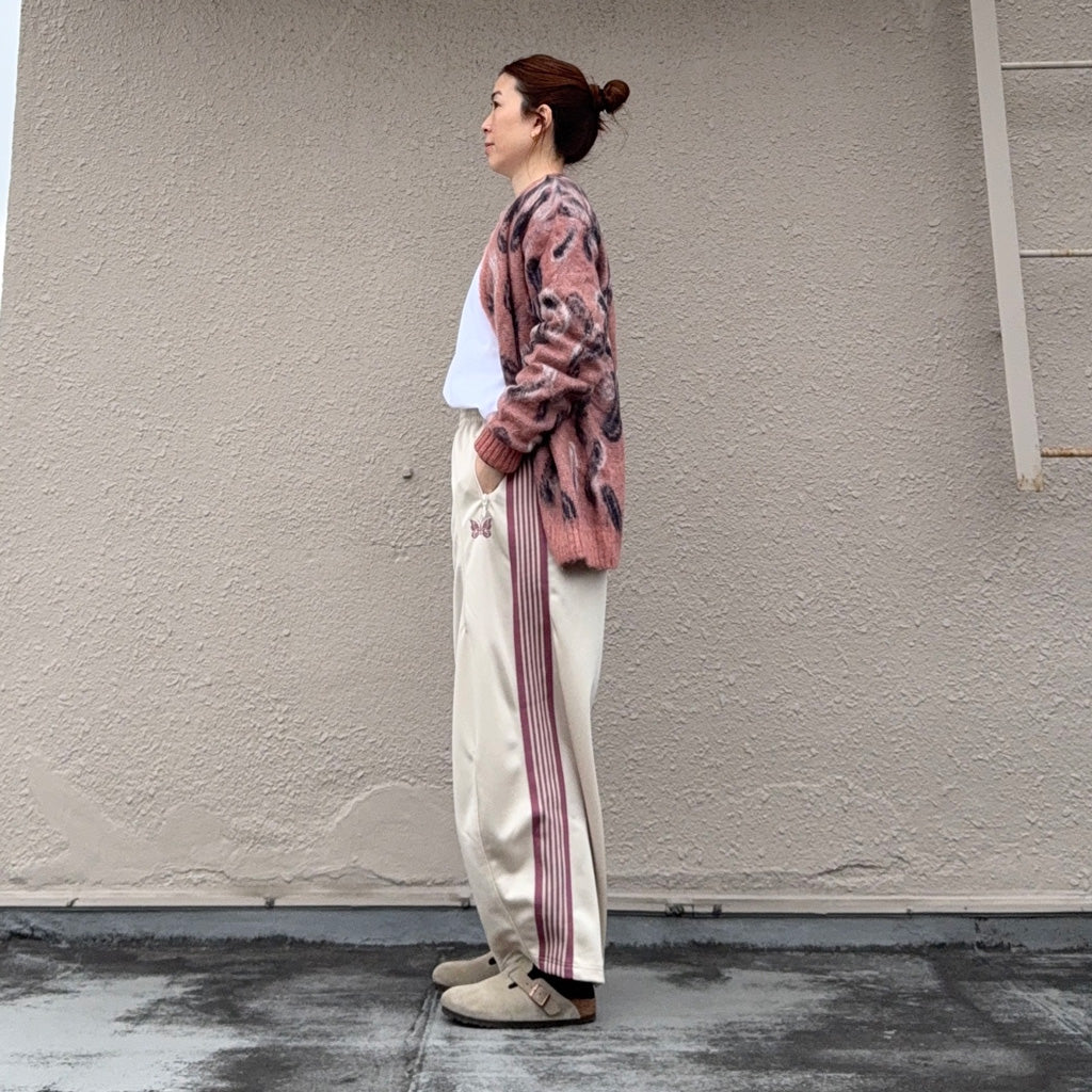 Needles : H.D. Track Pant-Poly Smooth (Ivory)