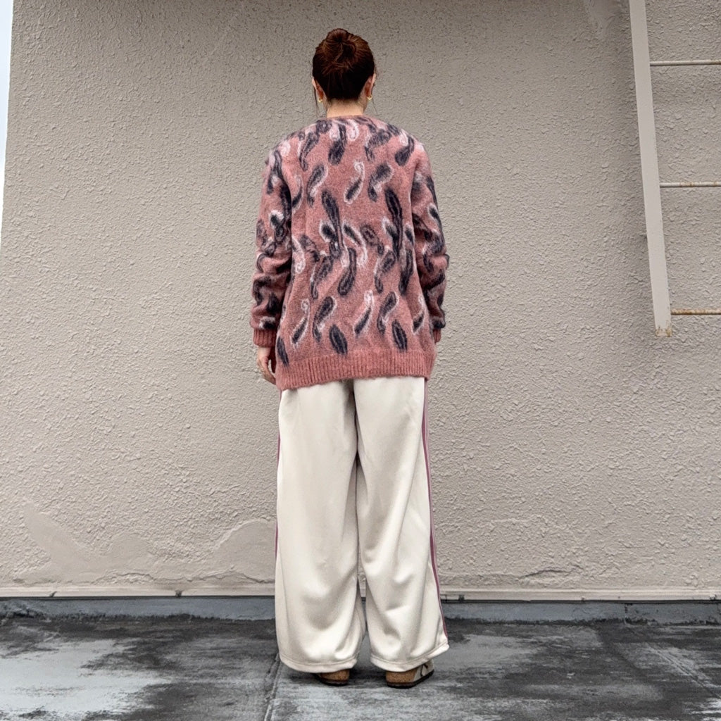 Needles (ニードルズ) : H.D. Track Pant-Poly Smooth (Ivory