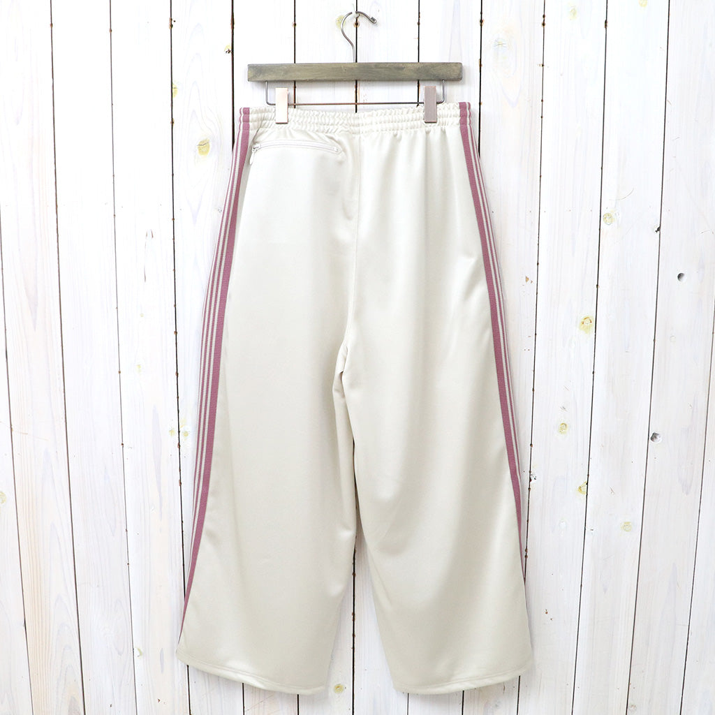 Needles : H.D. Track Pant-Poly Smooth (Ivory)