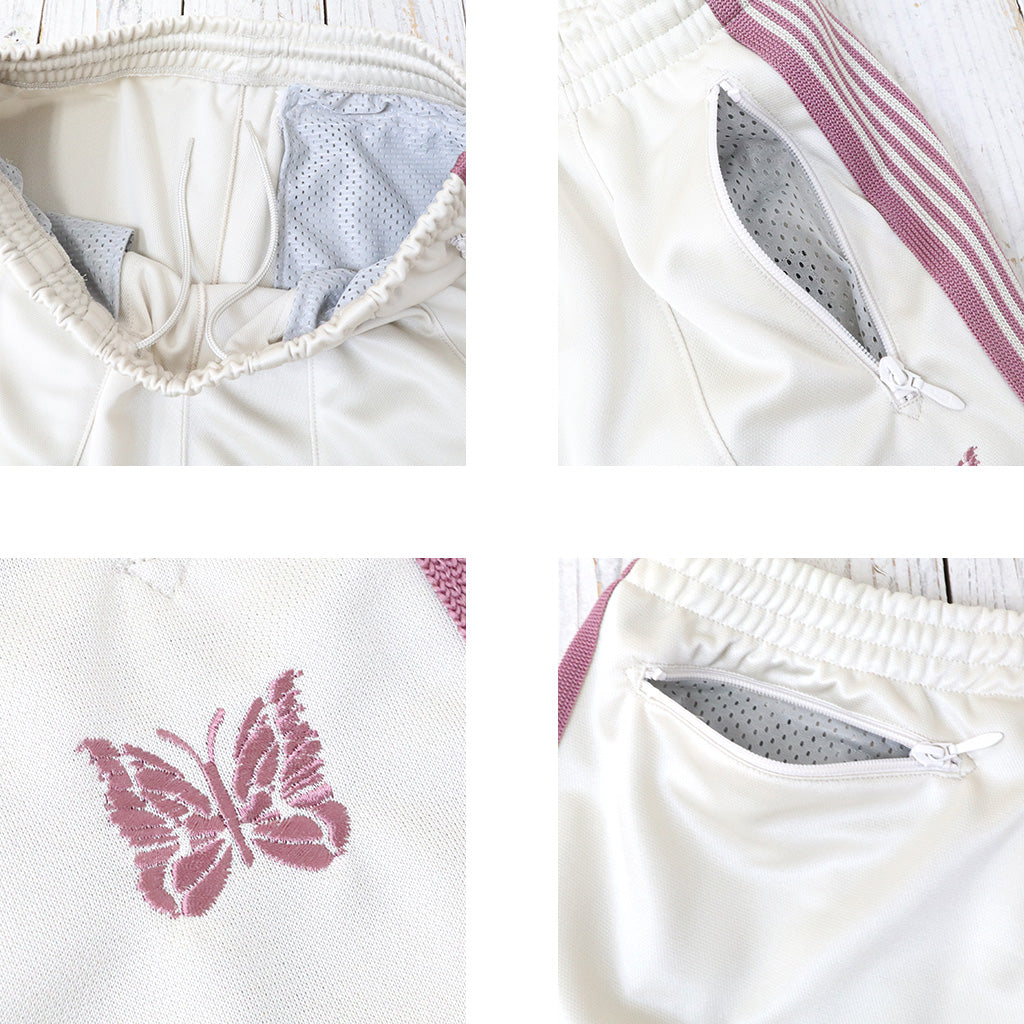 Needles : H.D. Track Pant-Poly Smooth (Ivory)
