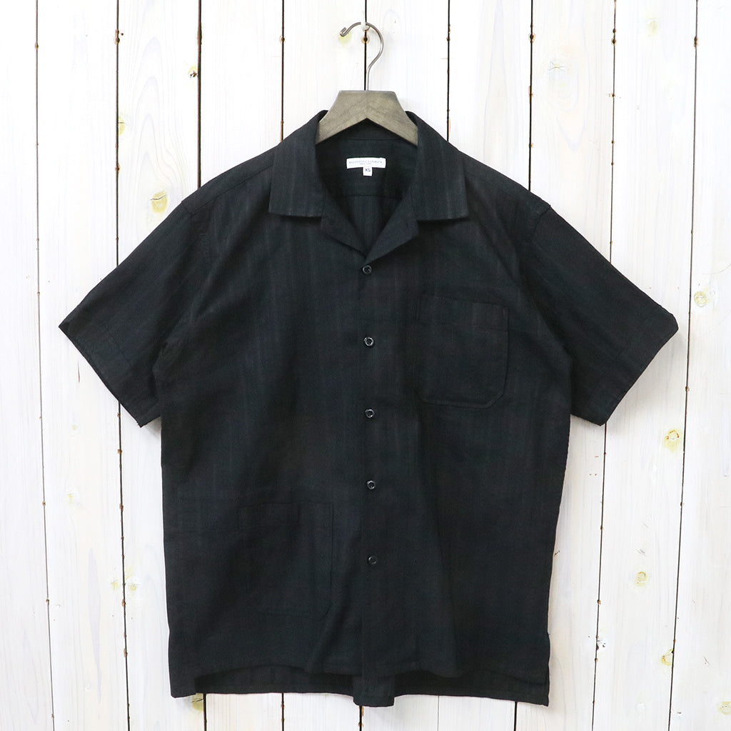 ENGINEERED GARMENTS『Camp Shirt-Cotton Lace Stripe Jacquard』