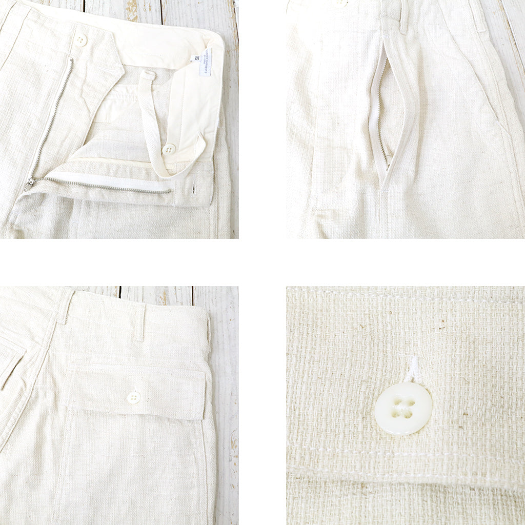 ENGINEERED GARMENTS『Fatigue Short-CL Java Cloth』(Natural)