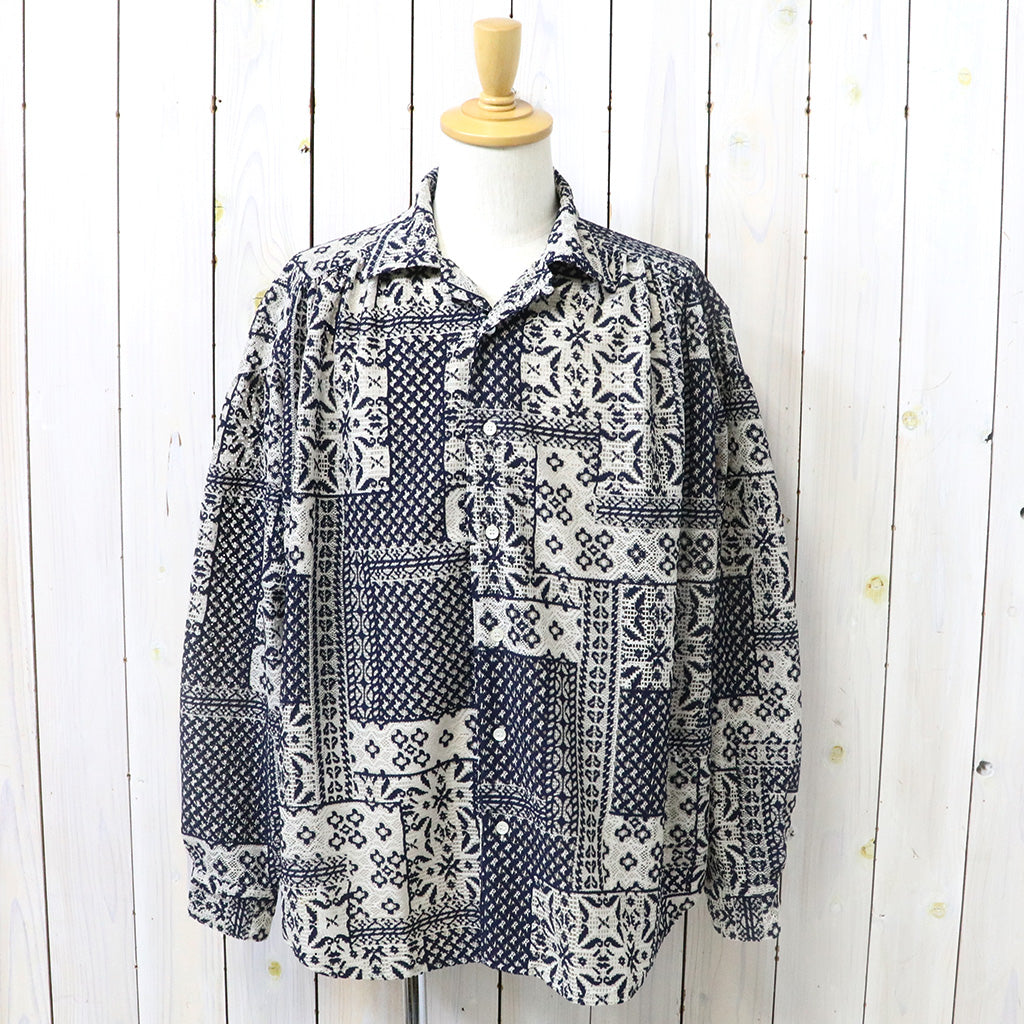 AiE : Painter Shirt-Poly Lace (Navy)