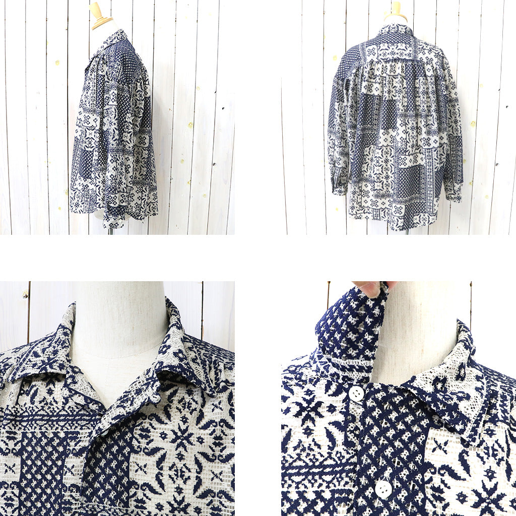 AiE『Painter Shirt-Poly Lace』(Navy)