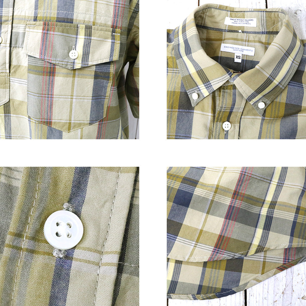 ENGINEERED GARMENTS『Popover BD Shirt-Cotton Madras Plaid』