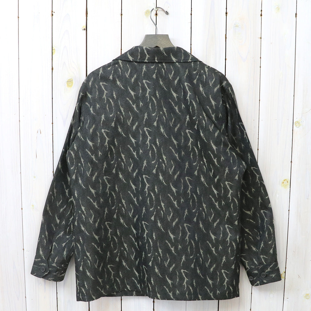 【SALE50%OFF】SOUTH2 WEST8 : Pen Jacket-Deer Horn Camo Jacquard (Olive)